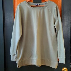 NEW! Lands End Women's Sage Green Sweatshirt